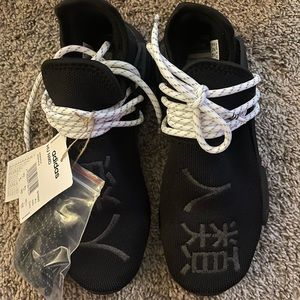 Adidas HU NMD by Pharrell Williams brand new never worn black size 6